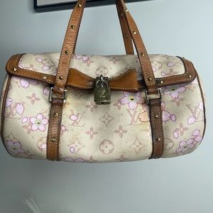 Monogram Cherry Blossom Papillon Pink (very used)